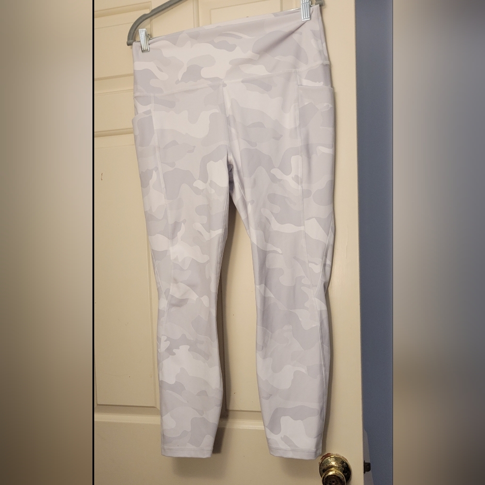RBX leggings, XL, white camo